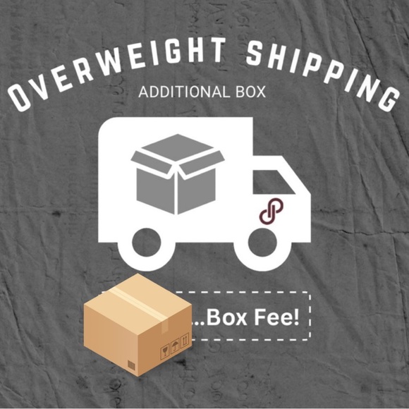 Posh Show Overweight Shipping Label - Picture 1 of 1